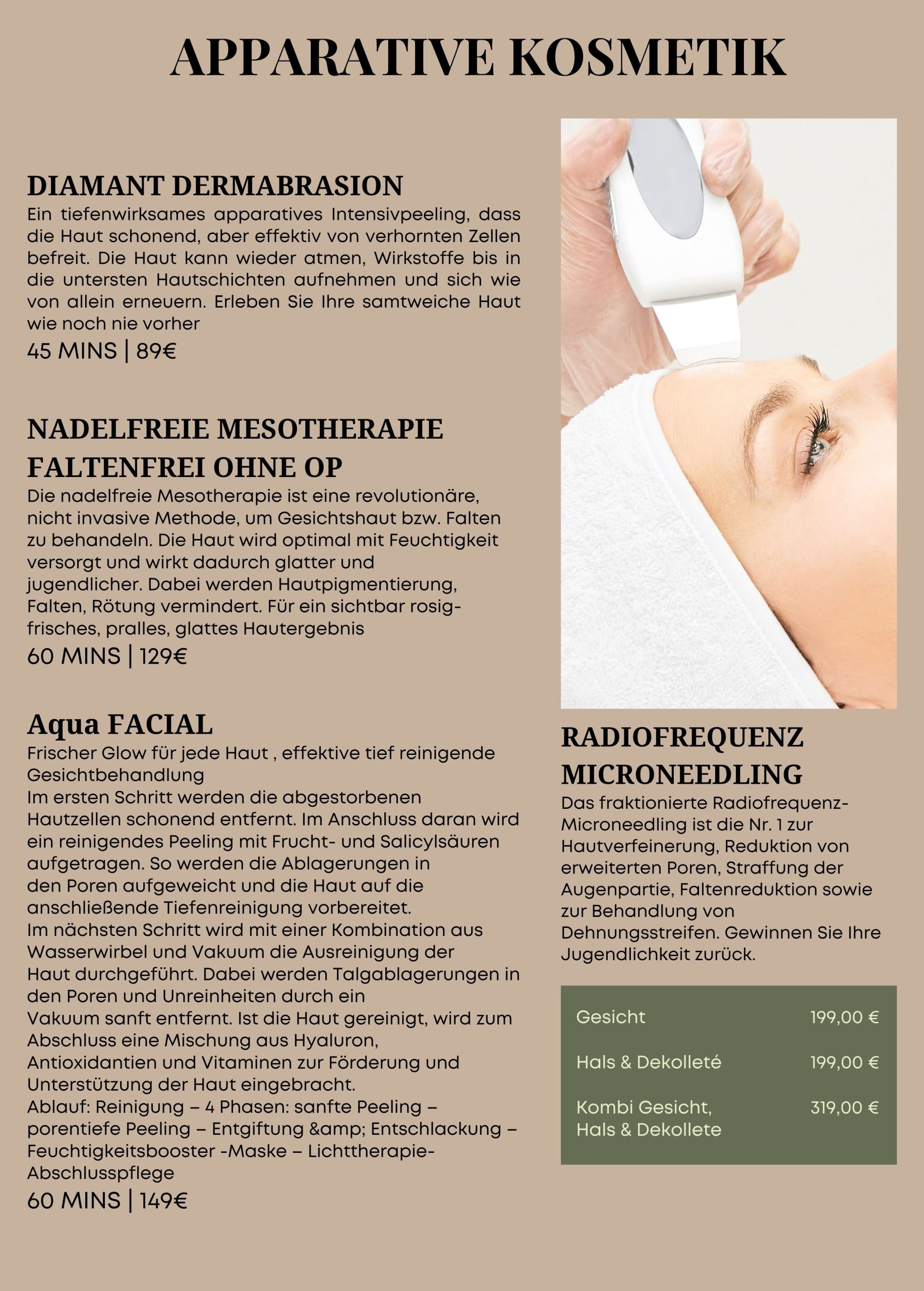 Tre Beauty Spa Hamburg Menu 29