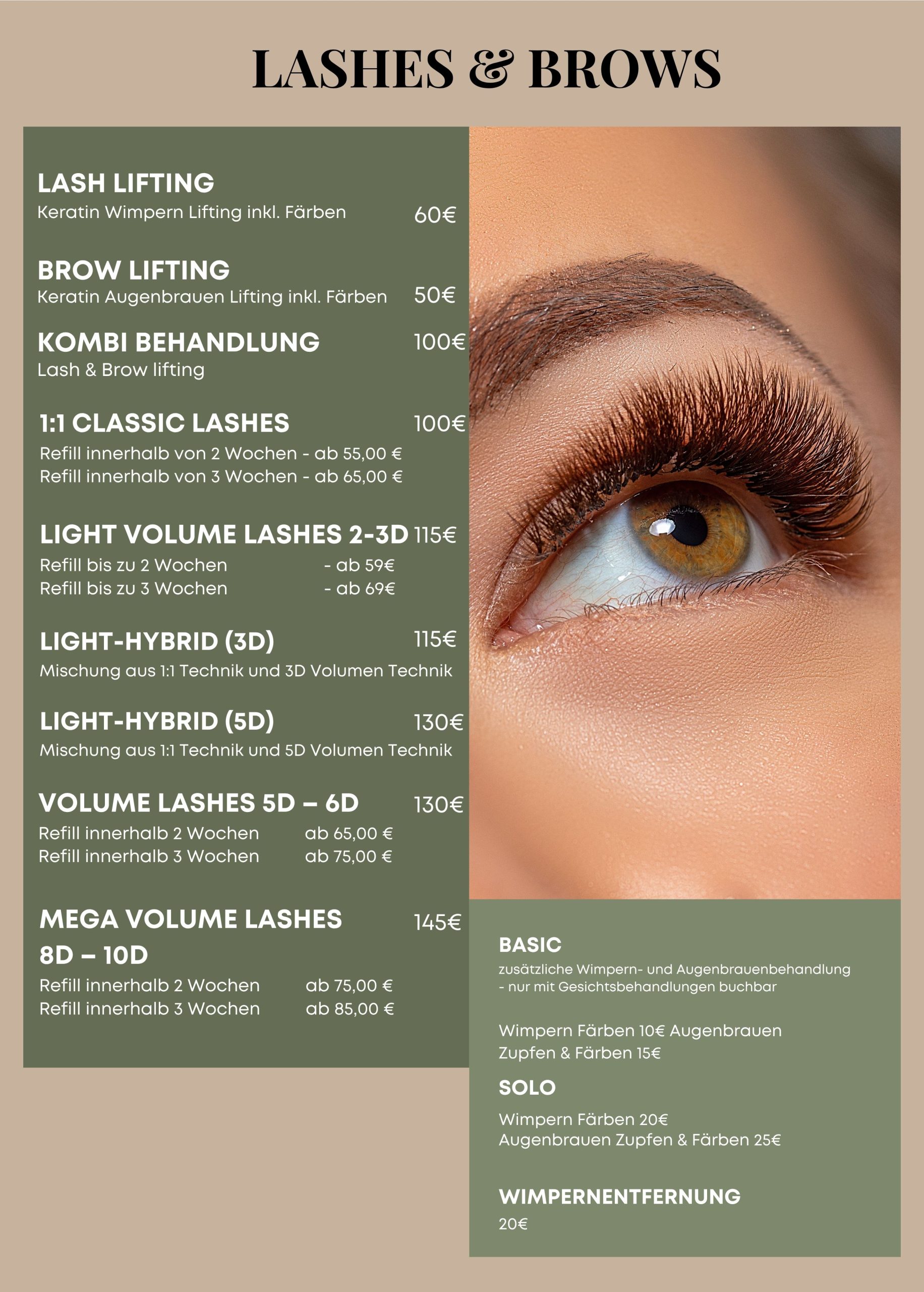 Tre Beauty Spa Hamburg Menu 27